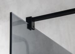 Gelco VARIO BLACK jednodielna sprchová zástena do priestoru, číre sklo, 1200 mm GX1212GX2214 - Gelco