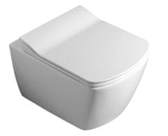 SAPHO GLANC WC závesné rimless, 37x51,5 cm GC321 - Sapho