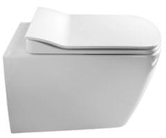 SAPHO GLANC WC závesné rimless, 37x51,5 cm GC321 - Sapho