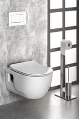 SAPHO EDITA WC sedátko SLIM Soft Close, duroplast, biela 1703-458 - Sapho