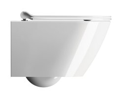 Gsi KUBE X závesná WC misa, Swirlflush, 50x36 cm, biela ExtraGlaze 941611 - GSI