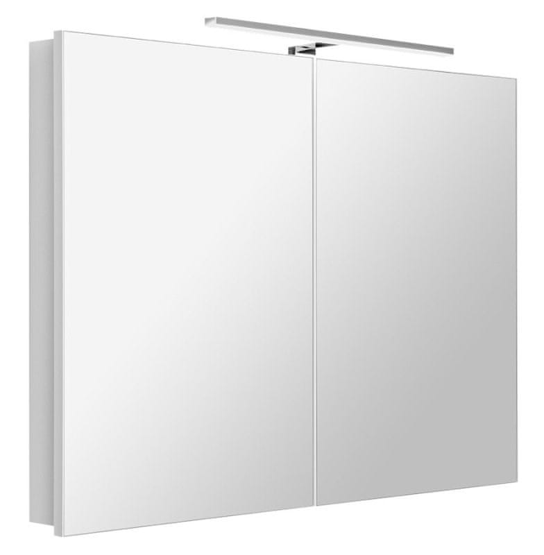 SAPHO GRETA galerka s LED osvetlením, 101x70x14cm, biela mat GT100-0031 - Sapho