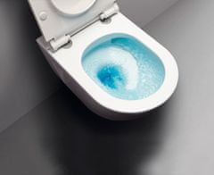 Gsi PURA závesná WC misa, Swirlflush, 55x36 cm, biela dual-mat 881509 - GSI