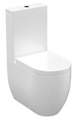 SAPHO FLO WC kombi misa 36x43x60cm, spodný/zadný odpad 311701 - Sapho