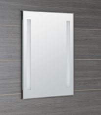 AQUALINE LED podsvietené zrkadlo 50x70cm, kolískový vypínač ATH5 - Aqualine