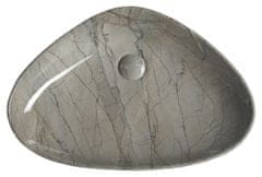 SAPHO DALMA keramické umývadlo 58,5x39x14 cm, grigio MM213 - Sapho