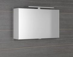 SAPHO CLOE galerka s LED osvetlením 80x50x18cm, biela (CE080) CE080-0030 - Sapho