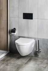 AQUALINE NERA závesná WC misa, 35,5x50 cm, biela NS952 - Aqualine