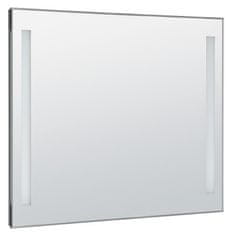 AQUALINE LED podsvietené zrkadlo 100x80cm, kolískový vypínač ATH7 - Aqualine