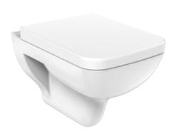 AQUALINE BENE WC sedátko Soft Close, biela/chróm KC0503 - Aqualine