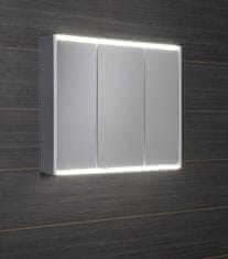 SAPHO BATU galerka 80x71x15 cm, 2x LED osvetlenie, biela 1141131 - Sapho