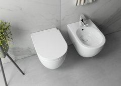 ISVEA INFINITY bidet závesný, 36,5x53cm, biela 10NF41001 - Isvea