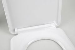 SAPHO LENA WC sedátko Soft Close, antibakteriálne, duroplast, biela 1703-113 - Sapho