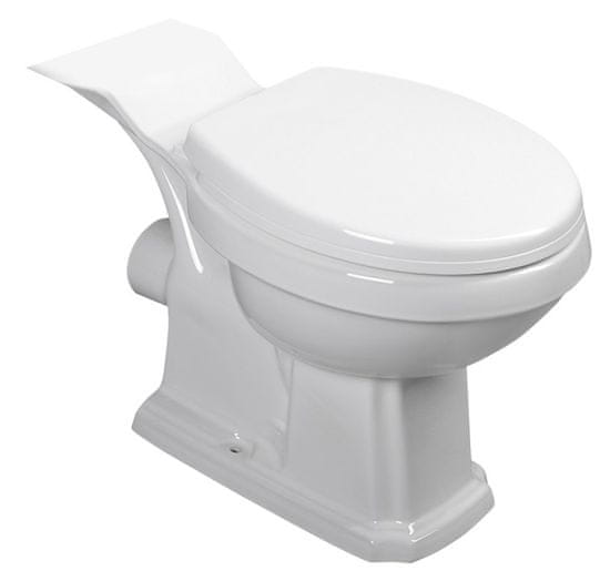 AQUALINE ANTIK WC kombi misa, biela AK107-432 - Aqualine