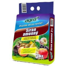 AGRO CS hnojivo Síran amónny 3kg AGRO