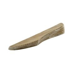 STREFA Jednorazový drevený nôž 16,5 cm (10 ks)