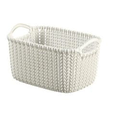 CURVER Košík KNIT 25x18x14cm 3l "XS" plastový, KRÉM