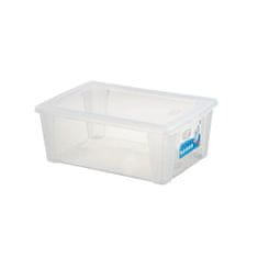 Stefanplast box úložný SCATOLA 10l, 36,5x25,5x14cm s viečkom PH TRA