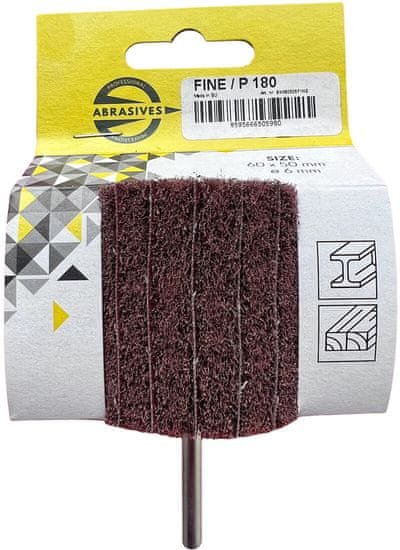 Abrasives kotúč lamelový stopkový kombinovaný 50x30x6mm veľmi jemný