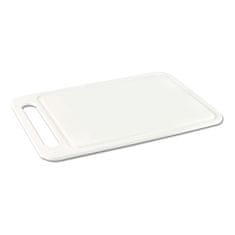 STREFA Servírovacia doska biela 35x23cm plast 