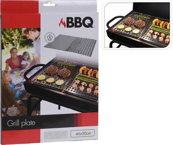 BBQ Podložka 30x23cm sada 4diel. nerez