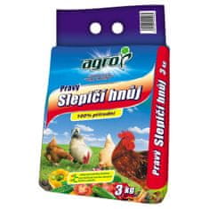 Agro Hnoj pravý slepačie 3kg