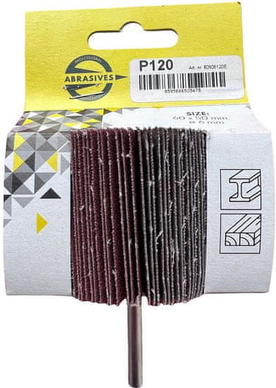 Abrasives kotúč lamelový stopkový 50x30x6mm zr. 40