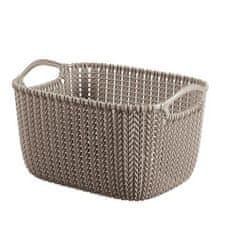 CURVER Košík KNIT 30x22x17cm 8l "S" plastový, HN