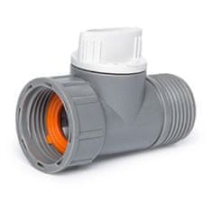 Bradas Adaptér s ventilom, 3/4" vnútorný a vonkajší závit, WL-2232, WHITE LINE