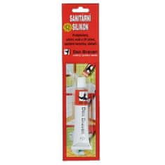 STREFA Sanitárny silikón 23 ml biely RL