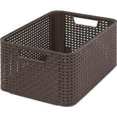 CURVER úložný box RATTAN 39x29x17cm (M), STYLE2, PH HN