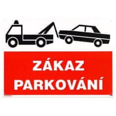 M.A.T Group tabuľka - NO PARKING 210x297mm (A4) PH