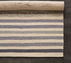 Ručne viazaný kusový koberec MCK Strop DE 2263 Pastel Brown Mix 80x150