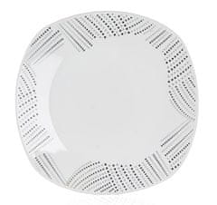 Banquet tanier plytký 25cm CHARME dekor porcelánový