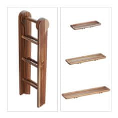 Relax 3-poschodový drevený servírovací stojan, 46383