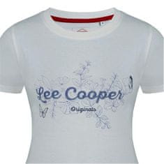 Lee Cooper  Dámske Tričko Krémové Veľkosť: L