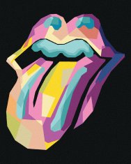 ZUTY Diamantové maľovanie - POP-ART IKONA ROLLING STONES 40x50 cm NO