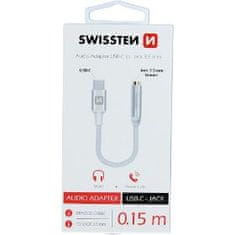 SWISSTEN AUDIO USB-C/JACK(samica) 0,15M