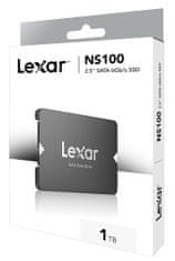 LEXAR SSD NS100 2.5" SATA III - 1TB (čítanie/zápis: 550/500MB/s)