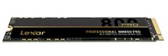 LEXAR SSD NM800PRO PCle Gen4 M.2 NVMe - 512GB (čítanie/zápis: 7450/3500MB/s)