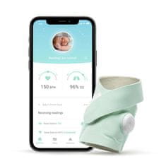 Owlet Ponožka múdra Smart Sock 3 - svetlo zelená