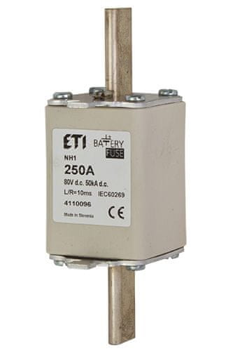 ETI NH M1 bat 250A/80V DC