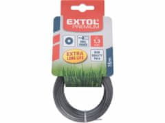 Extol Premium Lanko do kosačky 1,3mm, 15m, kruhový profil, nylón, nylon PA66, EXTOL PREMIUM