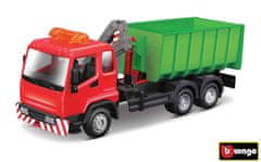 1:43 servisné vozidlo Hooklift and Crane Truck