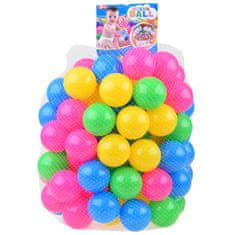 JOKOMISIADA Colorful Balls Pool Balls 6,5cm 100ks Za4428