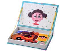 JOKOMISIADA Magnetické puzzle Faces Happy Faces 55el Za4409