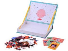 JOKOMISIADA Magnetické puzzle Faces Happy Faces 55el Za4409