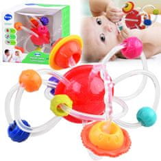 JOKOMISIADA Hryzadlo 2v1 Sensory Planet Toy Za4541