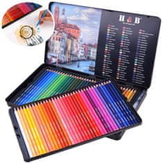 JOKOMISIADA Sada akvarelových ceruziek 72 farieb vrecúška Ap0006