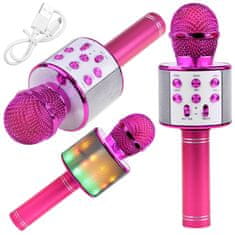 JOKOMISIADA Bezdrôtový Bluetooth Karaoke mikrofón In0150